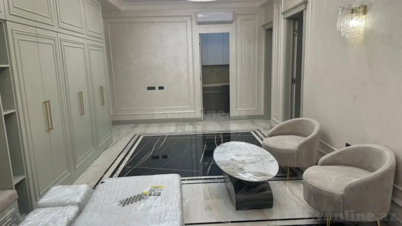 Kirayə verilir 3 otaqlı Mənzil Yeni tikili 170 m² Nəsimi r. - şəkil 9