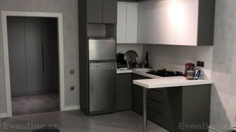 Kirayə verilir 2 otaqlı Mənzil Yeni tikili 55 m² Qara Qarayev m. - şəkil 2