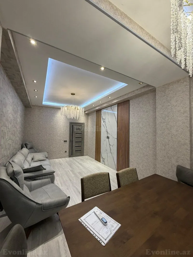 Satılır 3 otaqlı Mənzil Yeni tikili 100 m² 8 Noyabr m. - şəkil 2