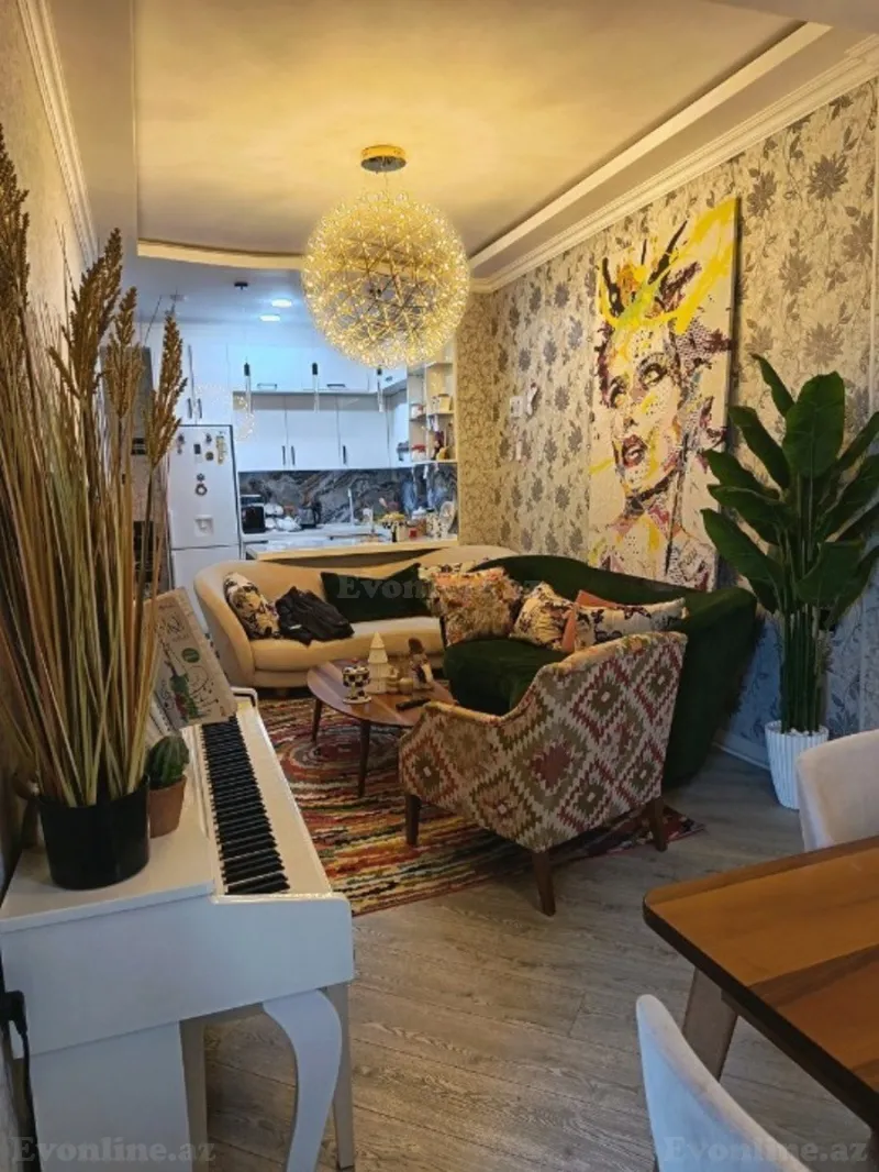 Satılır 2 otaqlı Mənzil Yeni tikili 58 m² Nəriman Nərimanov m. - şəkil 4