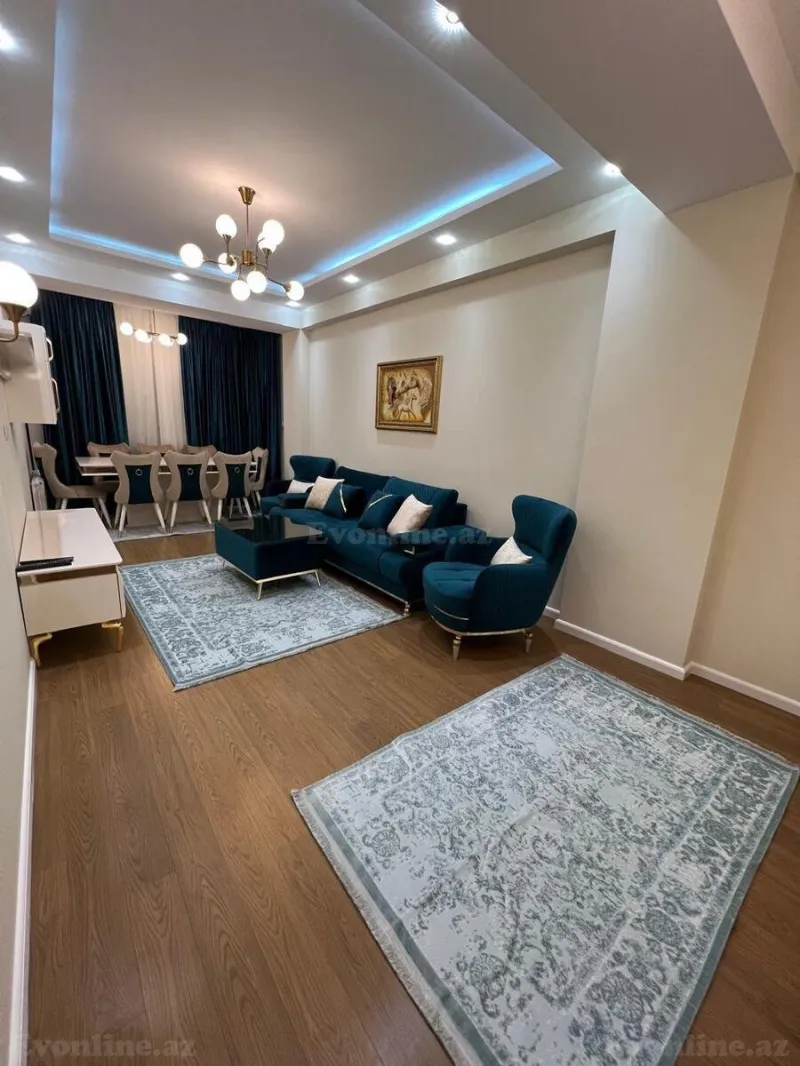 Kirayə verilir 3 otaqlı Mənzil Yeni tikili 135 m² İnşaatçılar m.