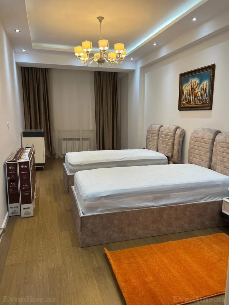 Kirayə verilir 3 otaqlı Mənzil Yeni tikili 135 m² İnşaatçılar m. - şəkil 22