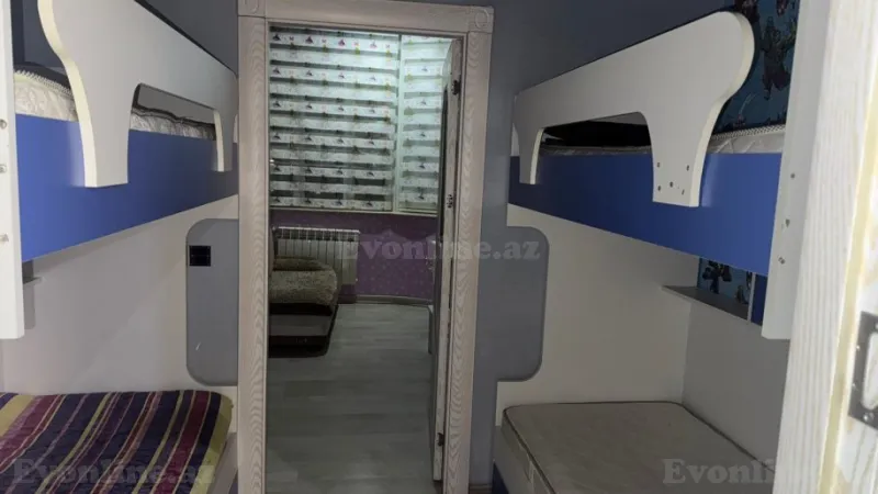Kirayə verilir 4 otaqlı Mənzil Yeni tikili 130 m² Nəsimi m. - şəkil 3