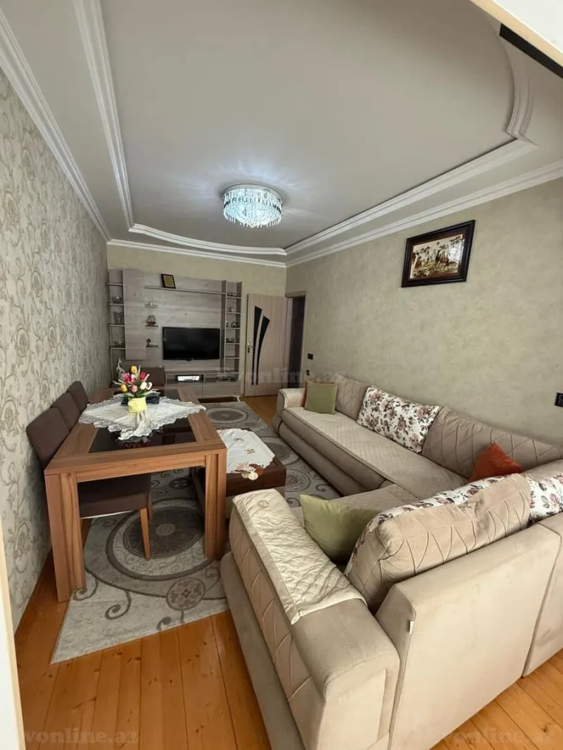 Satılır 4 otaqlı Mənzil Köhnə tikili 100 m² Əhmədli m. - şəkil 2