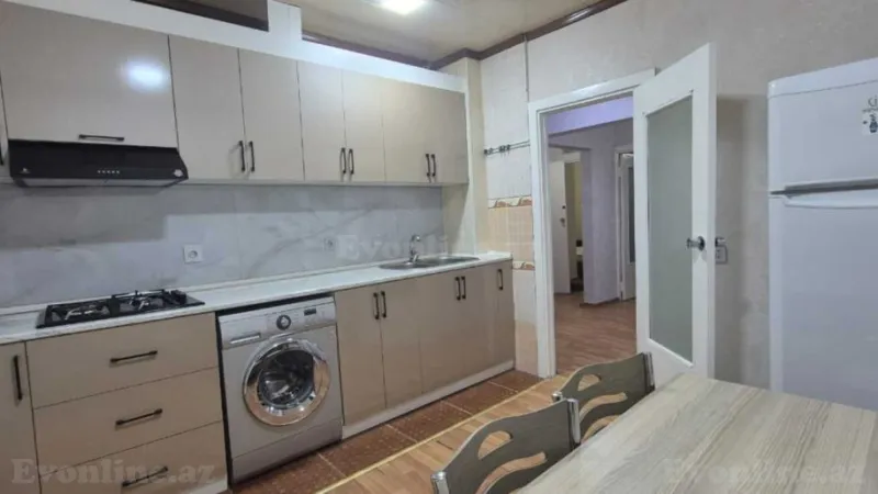 Kirayə verilir 3 otaqlı Mənzil Köhnə tikili 80 m² Əhmədli m. - şəkil 2