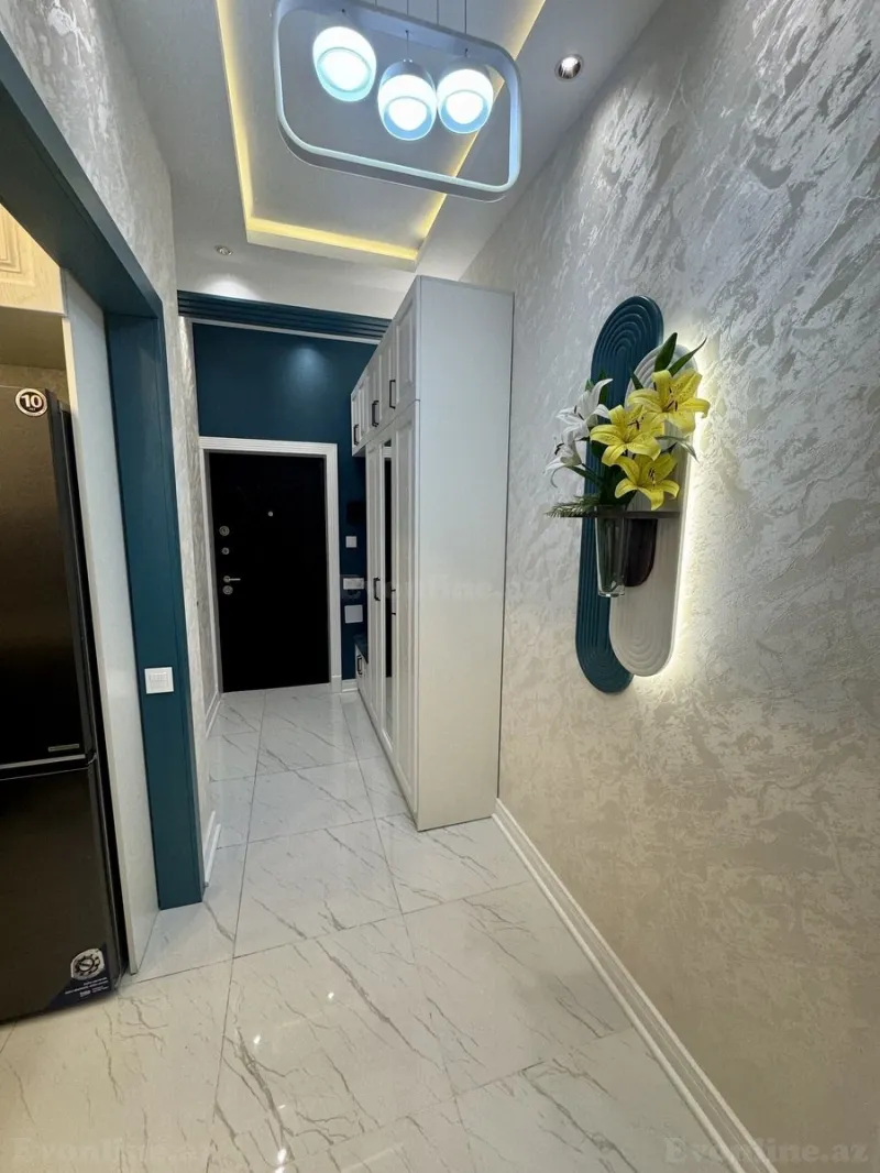 Satılır 2 otaqlı Mənzil Yeni tikili 53 m² Həzi Aslanov m. - şəkil 6