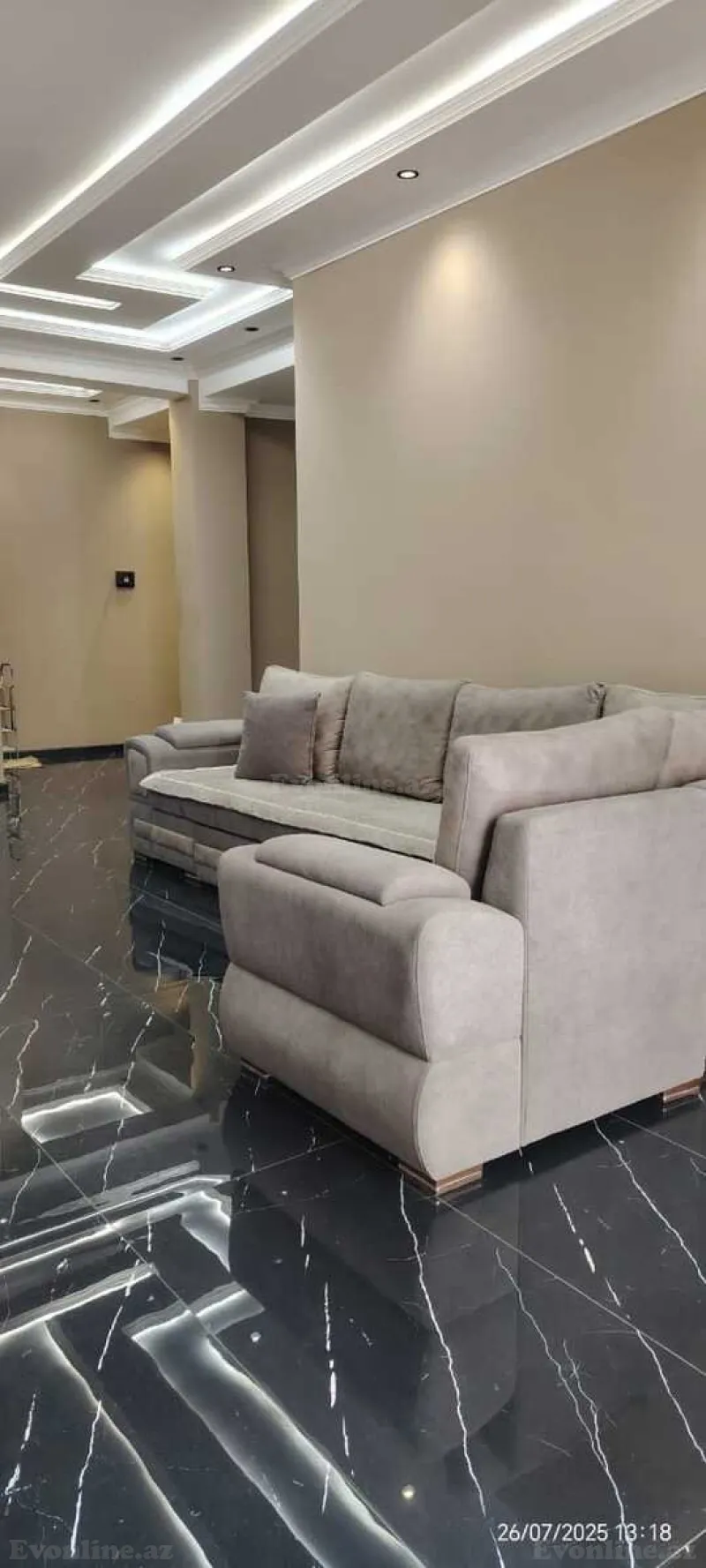 Kirayə verilir 2 otaqlı Mənzil Yeni tikili 89 m² Binəqədi r. - şəkil 2