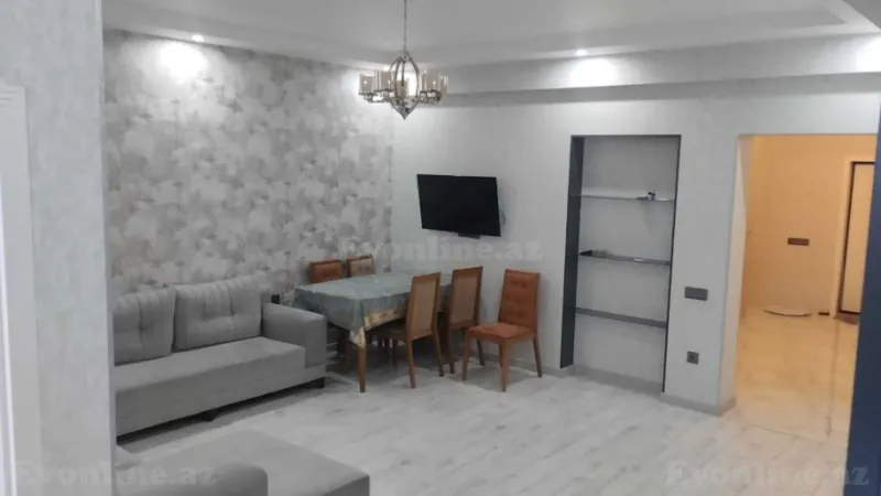 Kirayə verilir 3 otaqlı Mənzil Yeni tikili 90 m² İnşaatçılar m. - şəkil 5