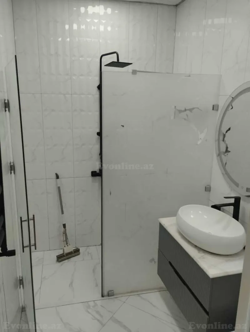 Kirayə verilir 3 otaqlı Mənzil Yeni tikili 90 m² İnşaatçılar m. - şəkil 10