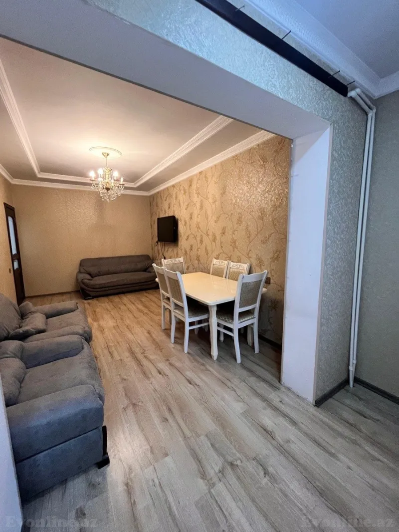 Kirayə verilir 2 otaqlı Mənzil Köhnə tikili 65 m² 8-ci mikrorayon - şəkil 2