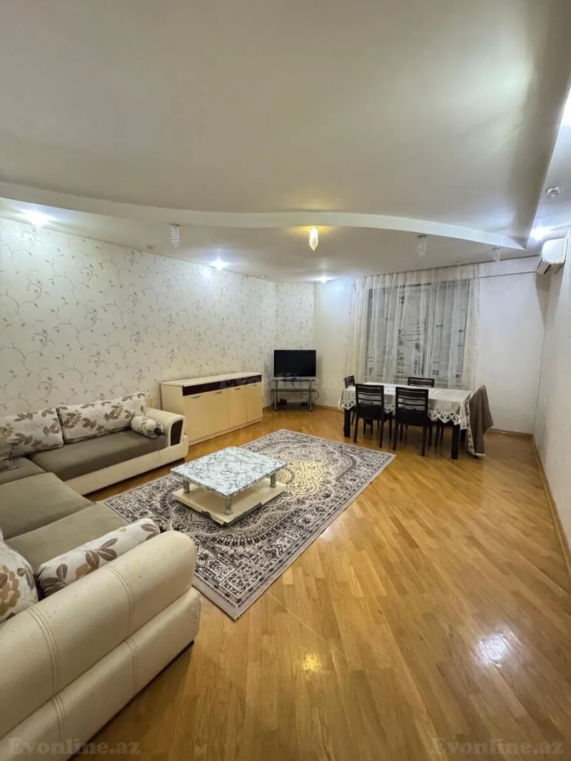 Kirayə verilir 2 otaqlı Mənzil Yeni tikili 96 m² Binəqədi r. - şəkil 3