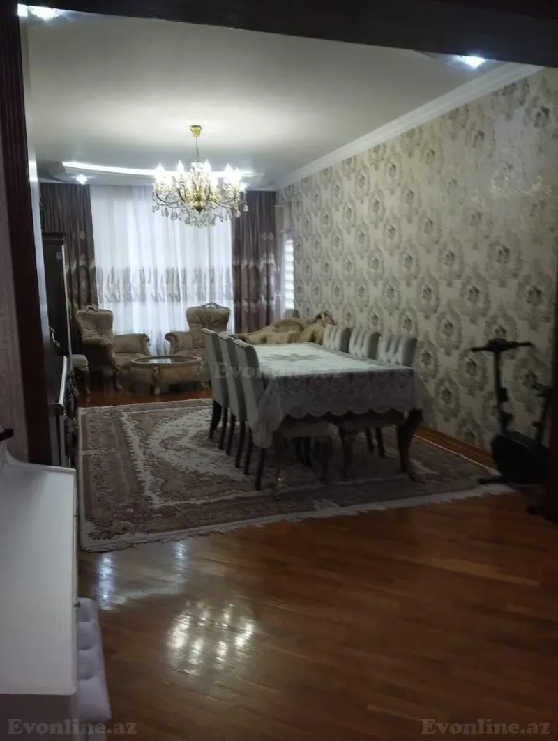 Satılır 3 otaqlı Mənzil Yeni tikili 130 m² 8 Noyabr m. - şəkil 3