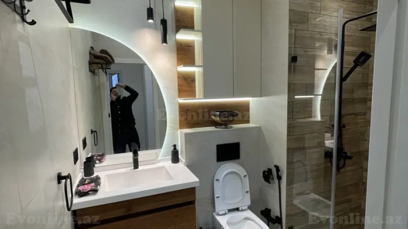 Kirayə verilir 3 otaqlı Mənzil Yeni tikili 120 m² Xətai r. - şəkil 10