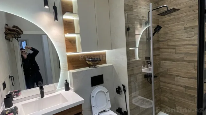 Kirayə verilir 3 otaqlı Mənzil Yeni tikili 120 m² Xətai r. - şəkil 16