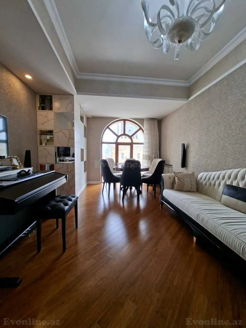 Satılır 4 otaqlı Mənzil Yeni tikili 100 m² Nəriman Nərimanov m. - şəkil 2