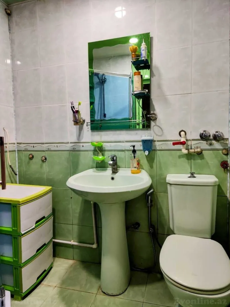 Satılır 2 otaqlı Mənzil Köhnə tikili 50 m² Qara Qarayev m. - şəkil 15