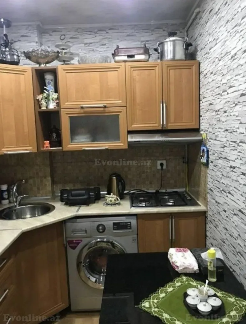 Satılır 2 otaqlı Mənzil Yeni tikili 50 m² Həzi Aslanov m. - şəkil 13