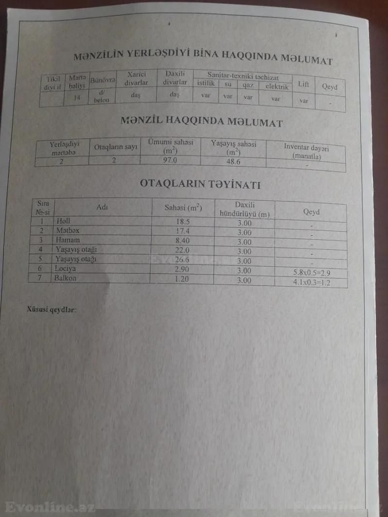 Satılır 2 otaqlı Mənzil Yeni tikili 115 m² Nizami m. - şəkil 7