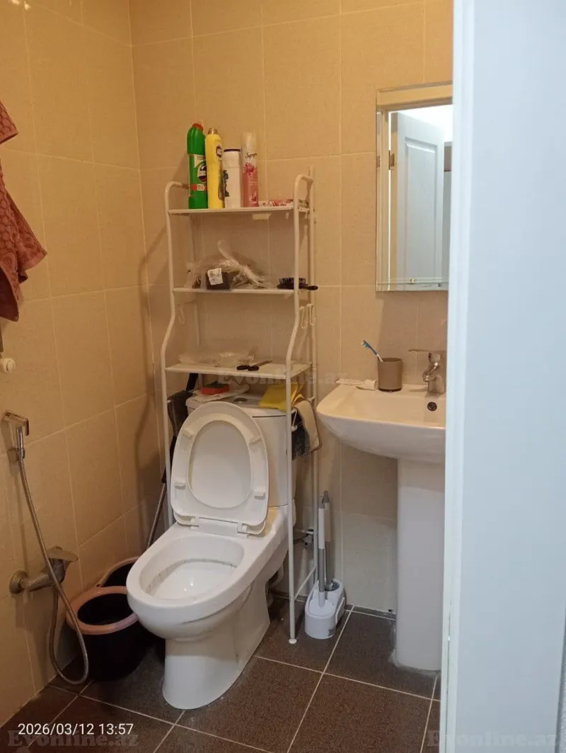 Kirayə verilir 1 otaqlı Mənzil Yeni tikili 45 m² Yasamal r. - şəkil 12