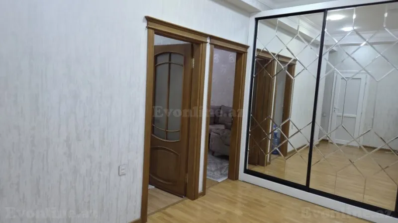 Satılır 2 otaqlı Mənzil Yeni tikili 95 m² İnşaatçılar m. - şəkil 3