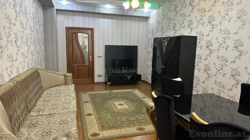 Kirayə verilir 2 otaqlı Mənzil Yeni tikili 100 m² Nəsimi r.