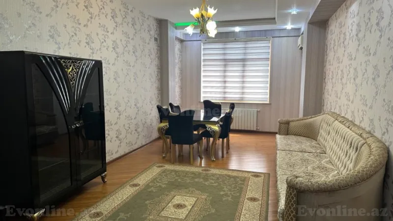 Kirayə verilir 2 otaqlı Mənzil Yeni tikili 100 m² Nəsimi r. - şəkil 2