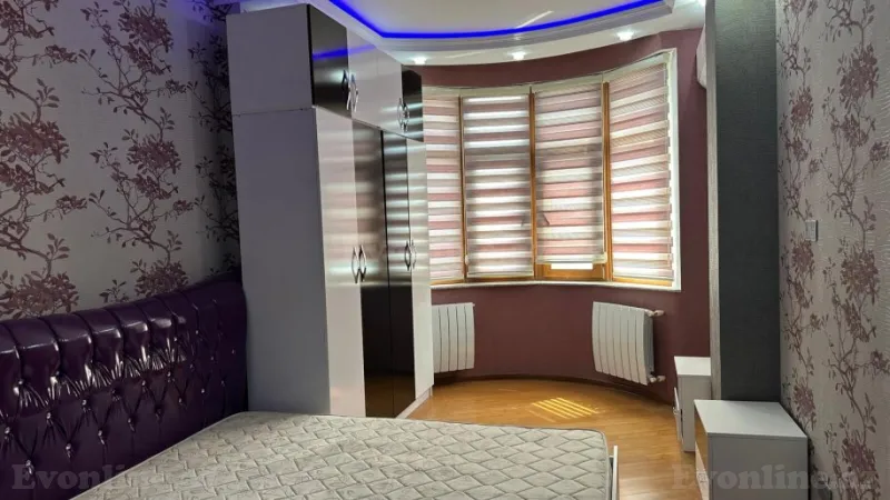 Kirayə verilir 2 otaqlı Mənzil Yeni tikili 100 m² Nəsimi r. - şəkil 5