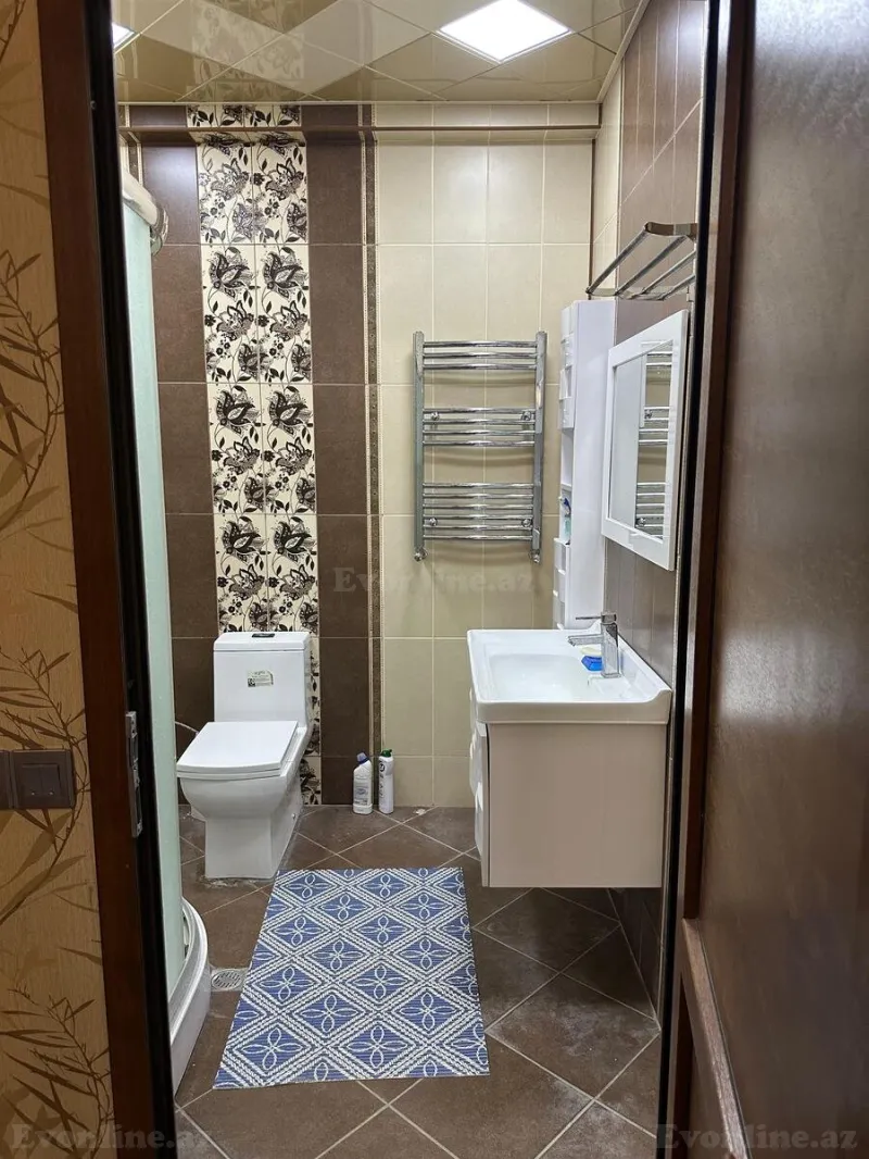 Kirayə verilir 2 otaqlı Mənzil Yeni tikili 100 m² Nəsimi r. - şəkil 6