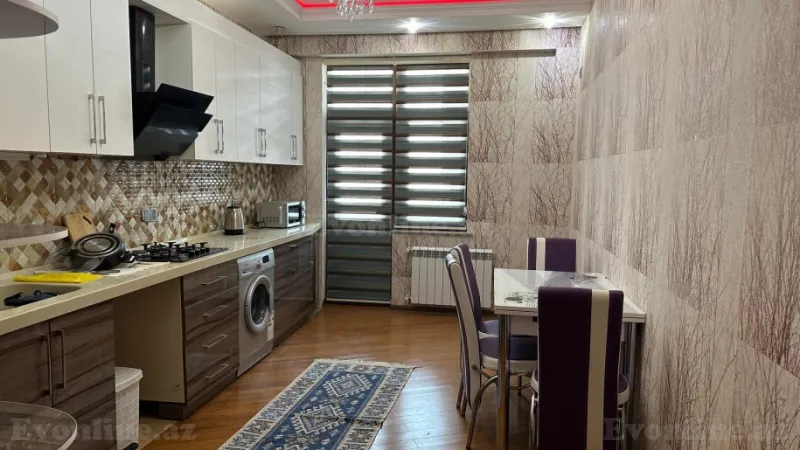 Kirayə verilir 2 otaqlı Mənzil Yeni tikili 100 m² Nəsimi r. - şəkil 10