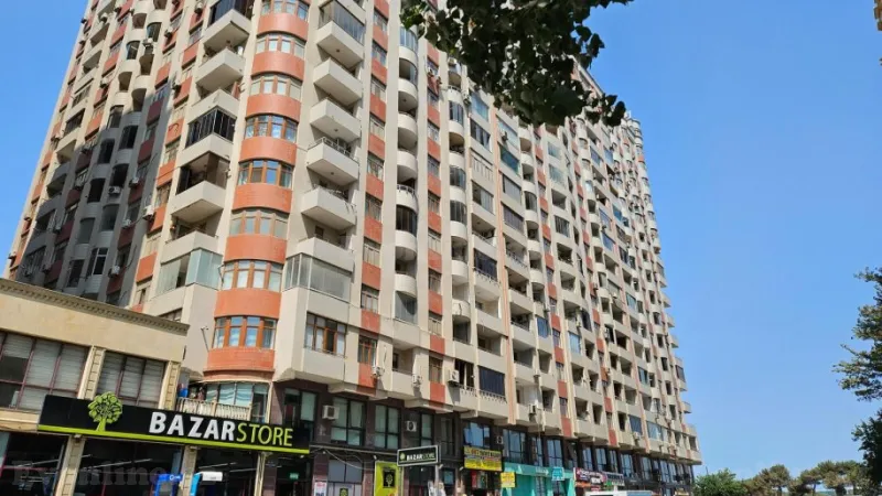 Kirayə verilir 2 otaqlı Mənzil Yeni tikili 100 m² Nəsimi r. - şəkil 11