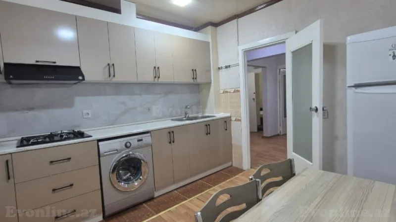 Kirayə verilir 3 otaqlı Mənzil Köhnə tikili 80 m² Əhmədli m. - şəkil 2