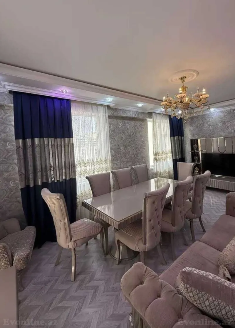 Satılır 3 otaqlı Mənzil Yeni tikili 110 m² Həzi Aslanov m. - şəkil 2