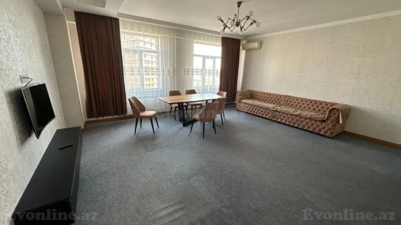 Kirayə verilir 3 otaqlı Mənzil Yeni tikili 131 m² Gənclik m. - şəkil 3