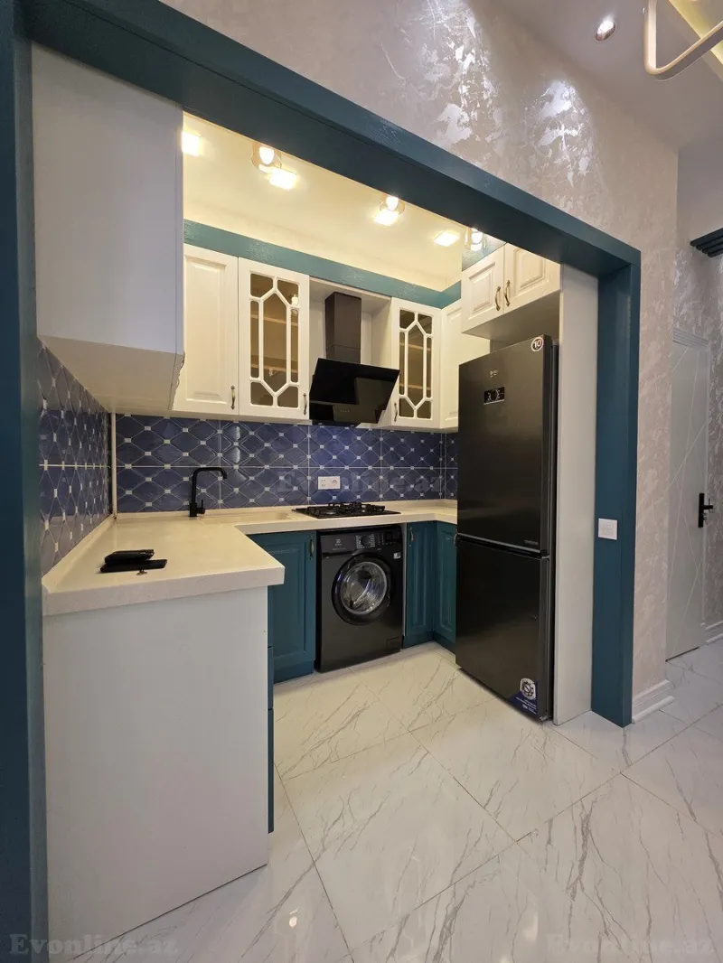 Satılır 2 otaqlı Mənzil Yeni tikili 55 m² Həzi Aslanov m. - şəkil 8