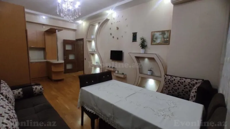 Kirayə verilir 2 otaqlı Mənzil Yeni tikili 55 m² Qara Qarayev m. - şəkil 5