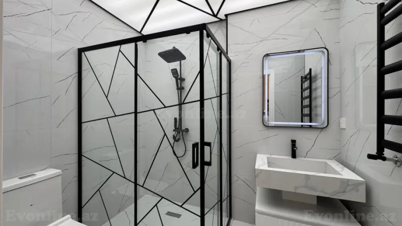 Satılır 4 otaqlı Mənzil Yeni tikili 110 m² Badamdar - şəkil 15