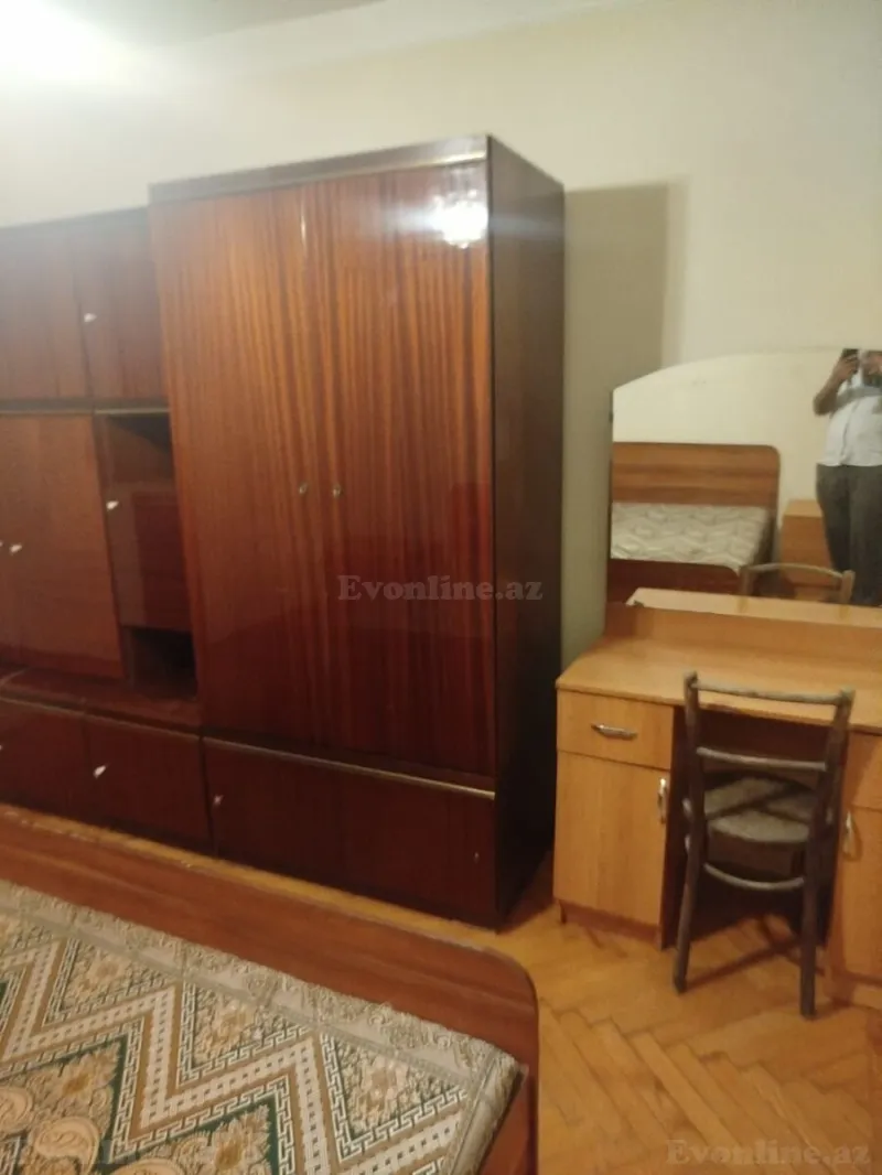 Kirayə verilir 2 otaqlı Mənzil Köhnə tikili 55 m² Əhmədli - şəkil 3