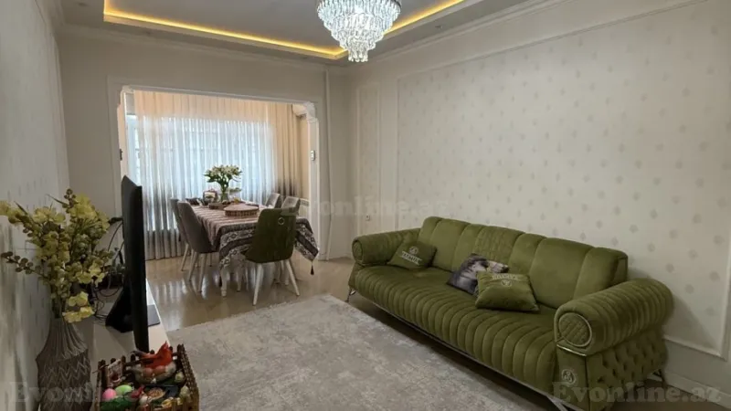 Satılır 3 otaqlı Mənzil Köhnə tikili 88 m² Gənclik m. - şəkil 2