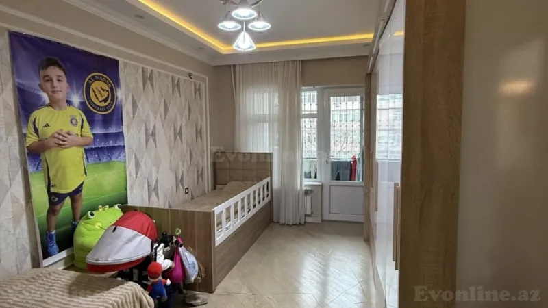 Satılır 3 otaqlı Mənzil Köhnə tikili 88 m² Gənclik m. - şəkil 6