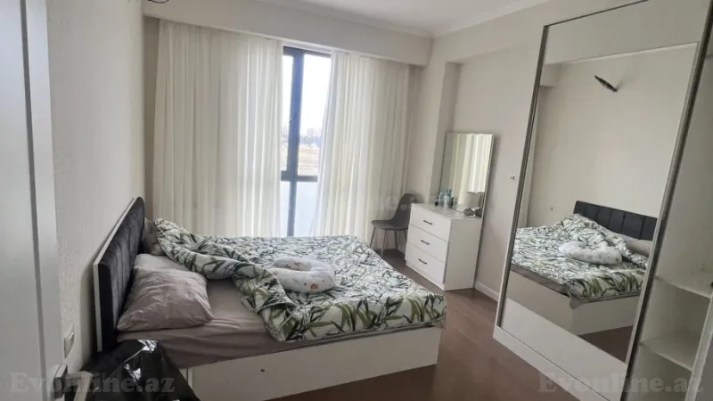 Kirayə verilir 3 otaqlı Mənzil Yeni tikili 90 m² Yasamal - şəkil 3