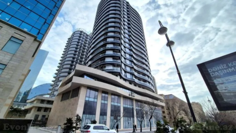 Satılır 2 otaqlı Mənzil Yeni tikili 72.4 m² Səbail r. - şəkil 2