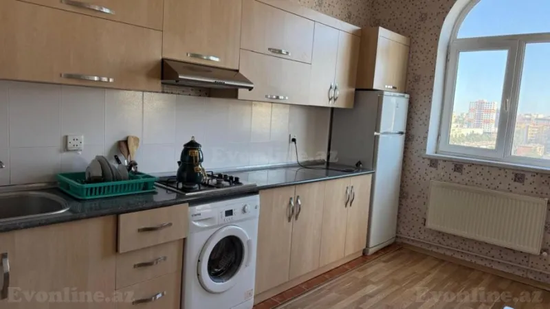 Satılır 2 otaqlı Mənzil Yeni tikili 90 m² Memar Əcəmi m. - şəkil 11