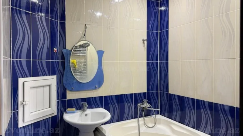 Satılır 2 otaqlı Mənzil Yeni tikili 90 m² Memar Əcəmi m. - şəkil 19