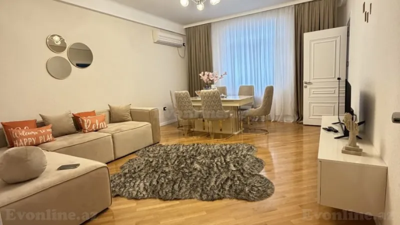 Satılır 2 otaqlı Mənzil Yeni tikili 77 m² 9-cu mikrorayon - şəkil 2