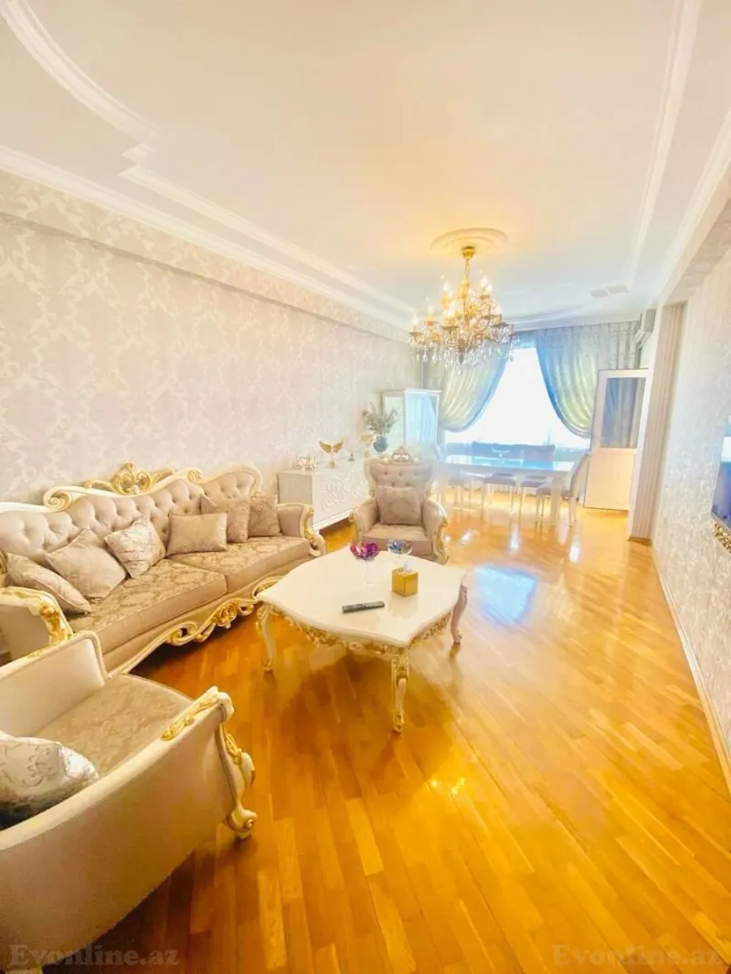 Kirayə verilir 2 otaqlı Mənzil Yeni tikili 100 m² 3-cü mikrorayon - şəkil 2