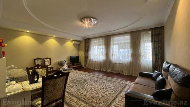 Satılır 3 otaqlı Mənzil Yeni tikili 148 m² Gənclik m. - şəkil 2