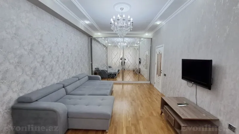 Kirayə verilir 2 otaqlı Mənzil Yeni tikili 60 m² 8-ci mikrorayon