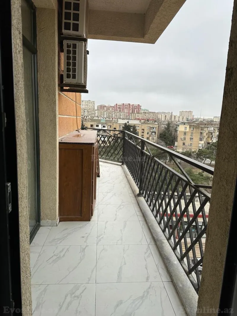 Kirayə verilir 3 otaqlı Mənzil Yeni tikili 130 m² 1-ci mikrorayon - şəkil 9