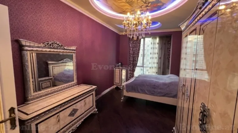 Kirayə verilir 3 otaqlı Mənzil Yeni tikili 153 m² Nərimanov r. - şəkil 9