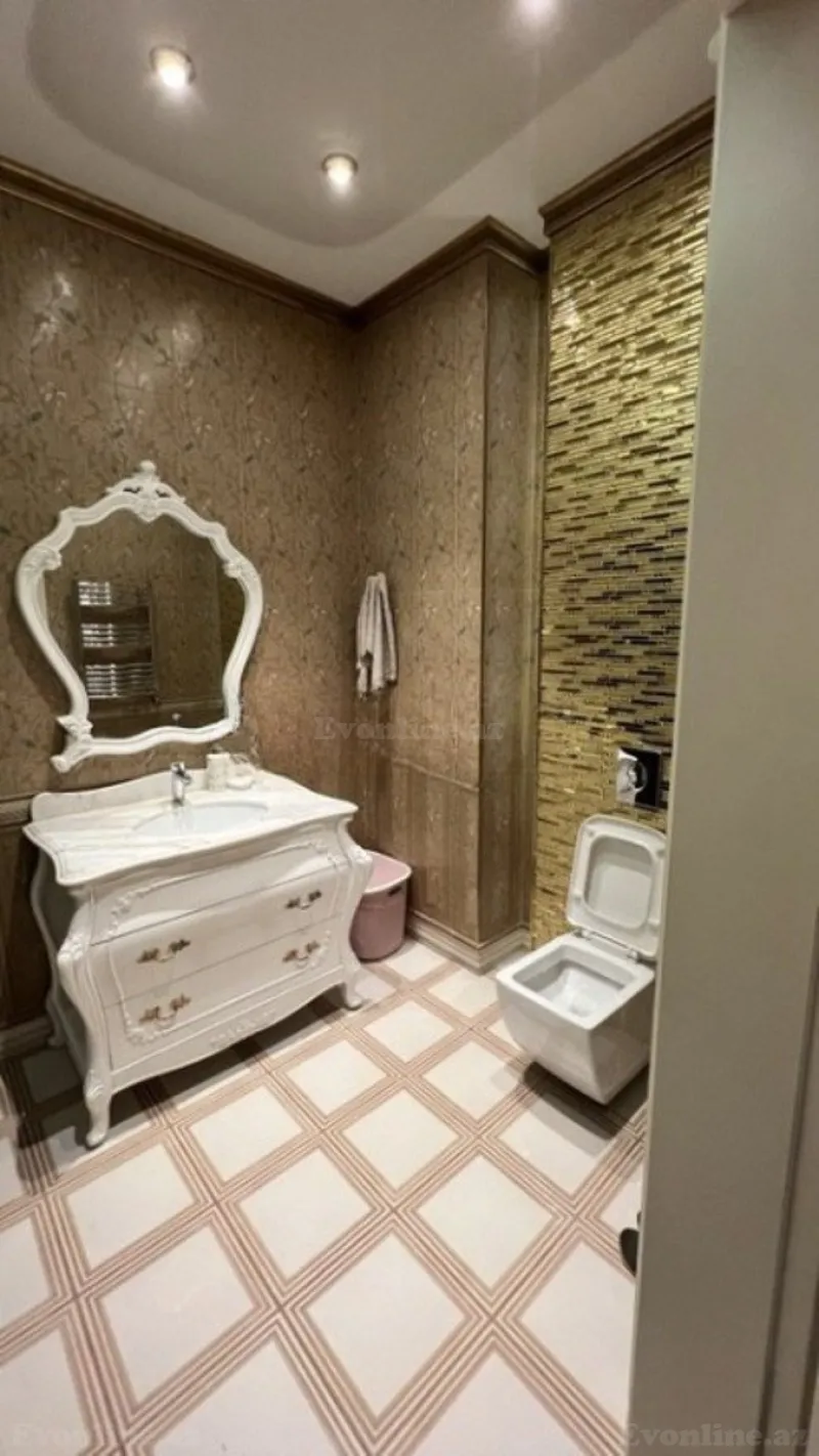 Kirayə verilir 3 otaqlı Mənzil Yeni tikili 153 m² Nərimanov r. - şəkil 18